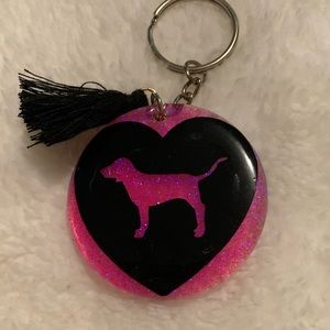 Handmade resin keychain